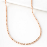Collar Twist Chunky Gold