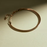 Pulsera Flat Snake Slim