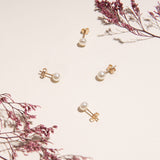 Arete Mini Perla - Lentejita