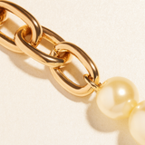 Collar Eslabón Perla