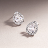 Arete Gota Sweet Cristal Silver