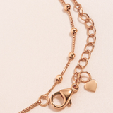 Pulsera Doble Punto Dorado