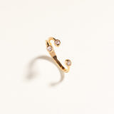 Anillo Zircón Triple