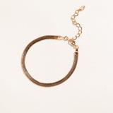 Pulsera Flat Snake Shine