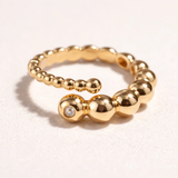 Anillo Esfera Punto Luz