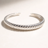 Brazalete Rope Silver