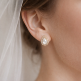 Arete Gota Sweet Cristal Gold